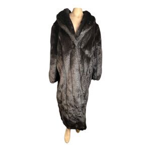 Luxurious Black Fur Coat